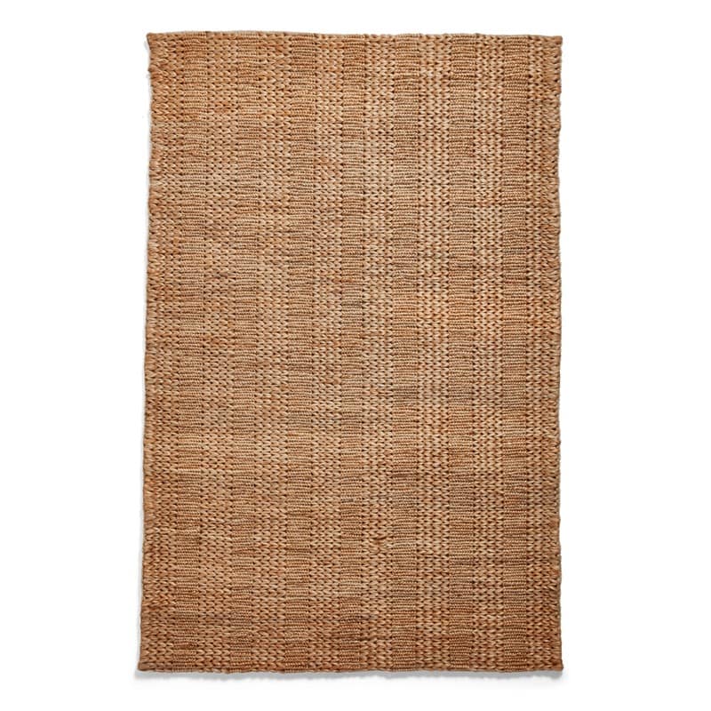 Wispwin Natural Jute Rugs For Living Room, Dining Room