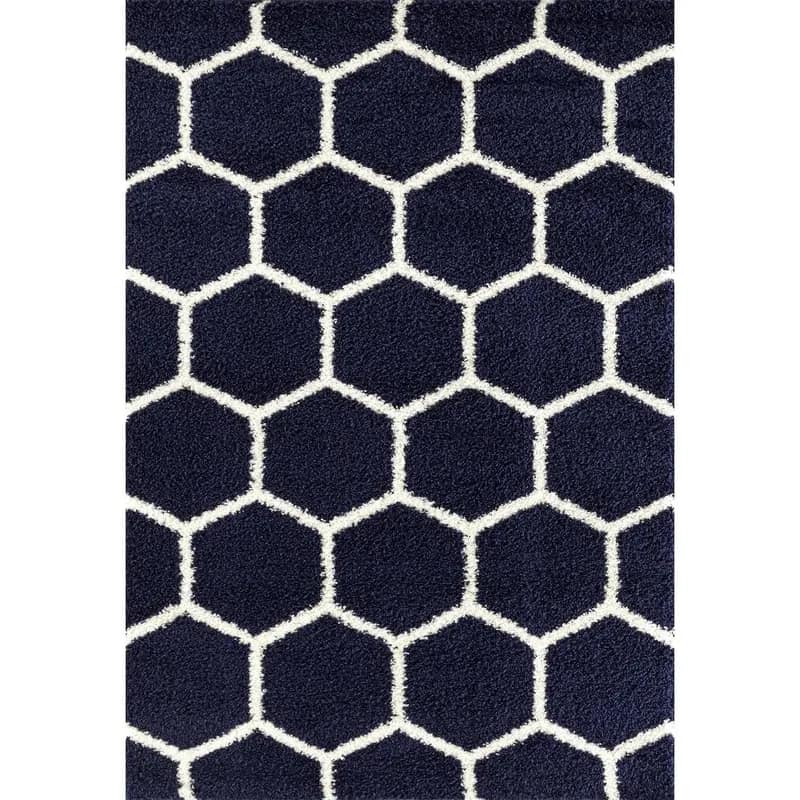 Mosaicx Solid Shag Area Rug