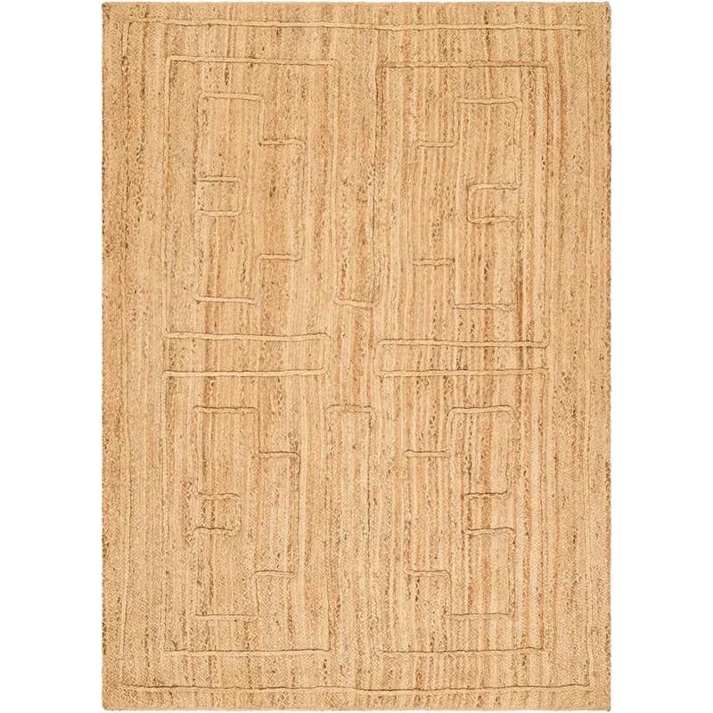 Obsidian Jute Handmade Area Rugs For Bedroom, Dining Room