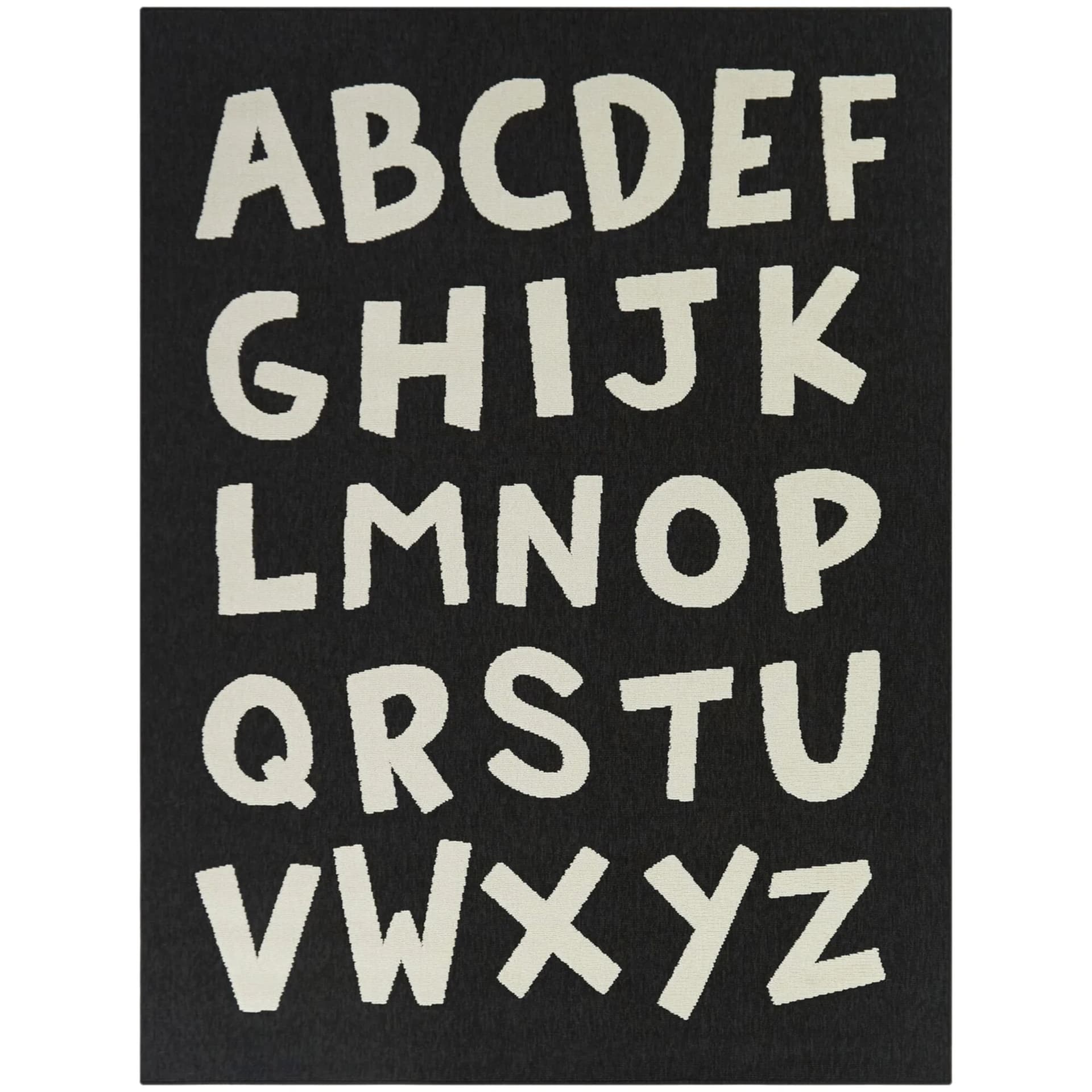 Learn and Play Alphabets Kids Handmade Rug