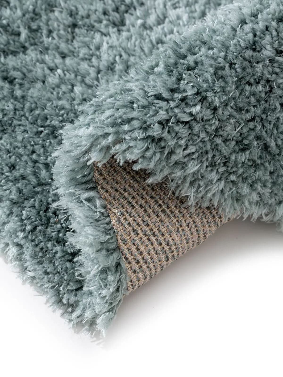 Mystic Turquoise Solid Shag Rug