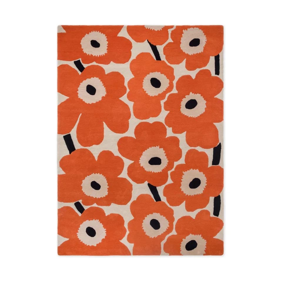 Little Bloomers Kids Colourful Wool Rug
