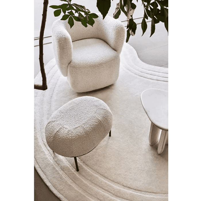 Coral Handmade Tufted Rug