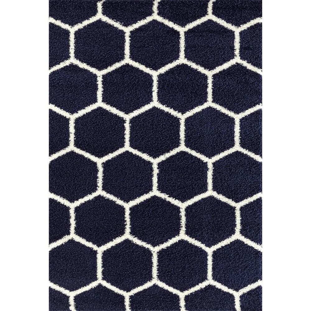 Mosaicx Solid Shag Area Rug