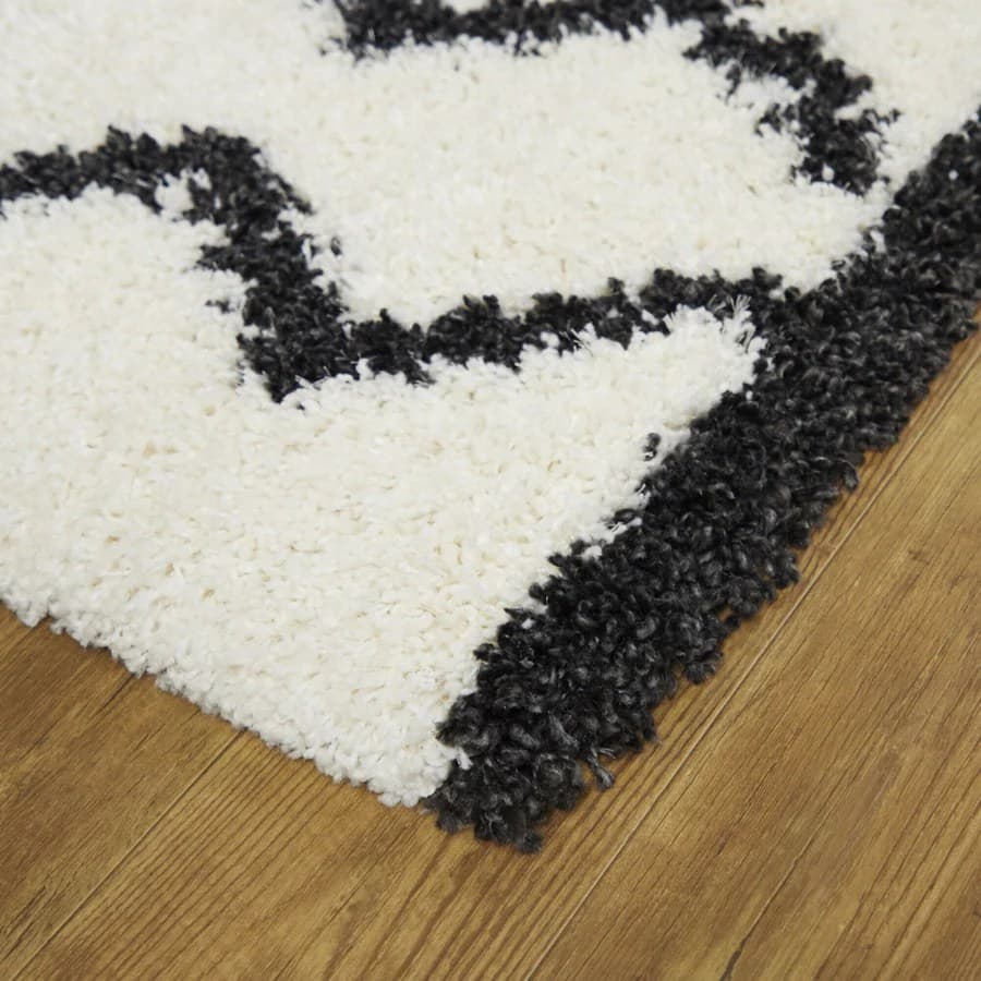 Hamilton Chevron Shaggy Rug