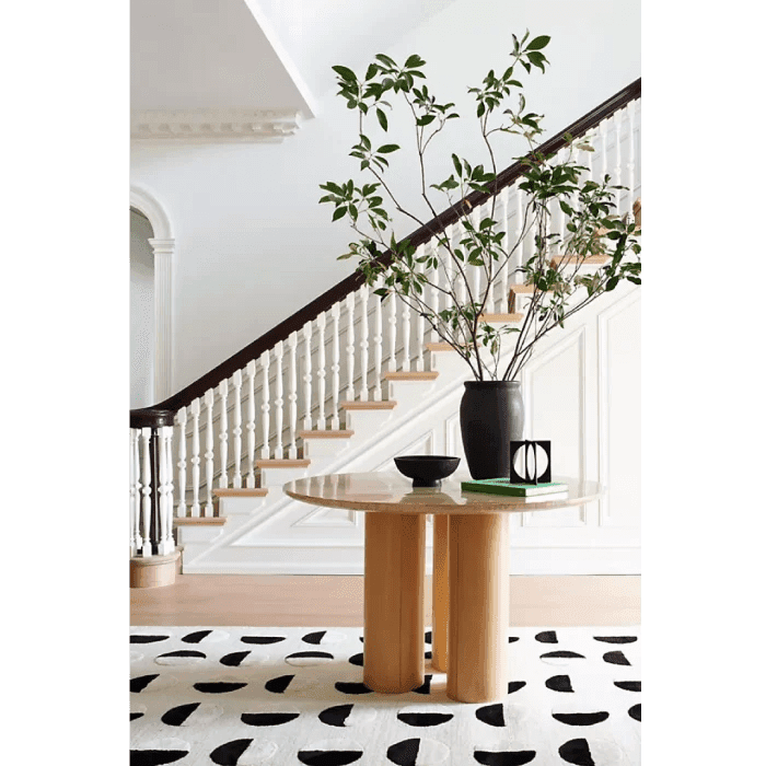 Midnight Handmade Tufted Rug