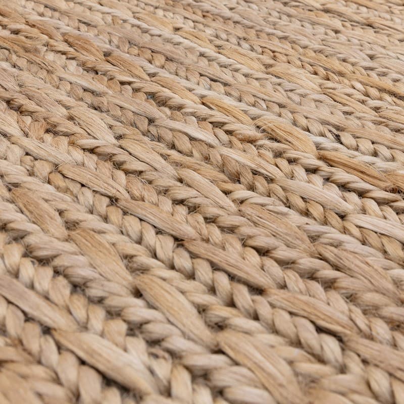 Earthtwine Basic Natural Jute Rugs for Living Room