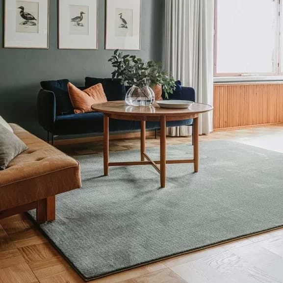 Olive Haven Handmade Shag Rug