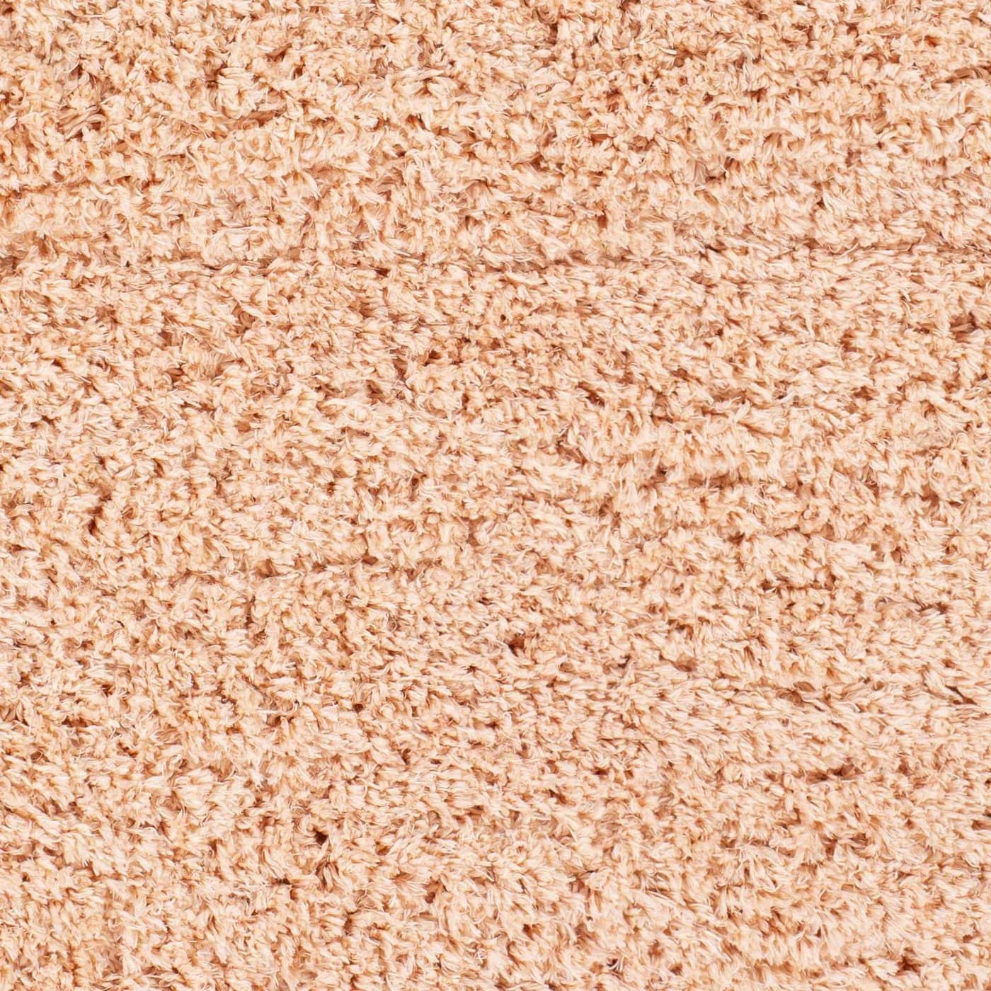 Peach Handmade Shag Rug