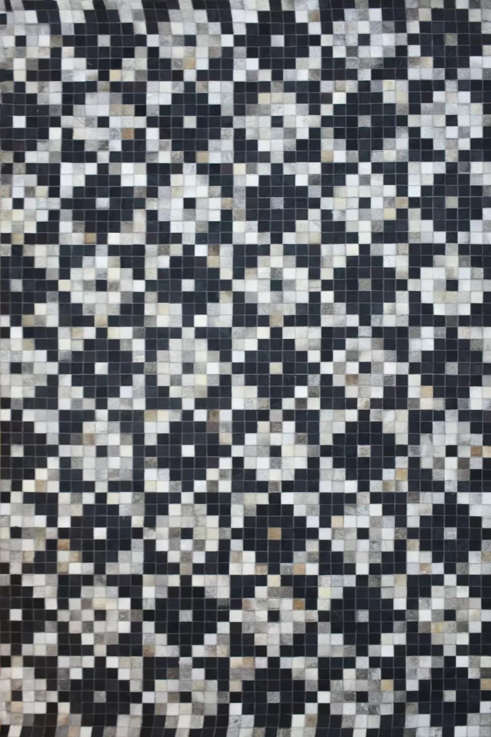 Mirage Modern Handmade Natural Leather Rug For Living Room