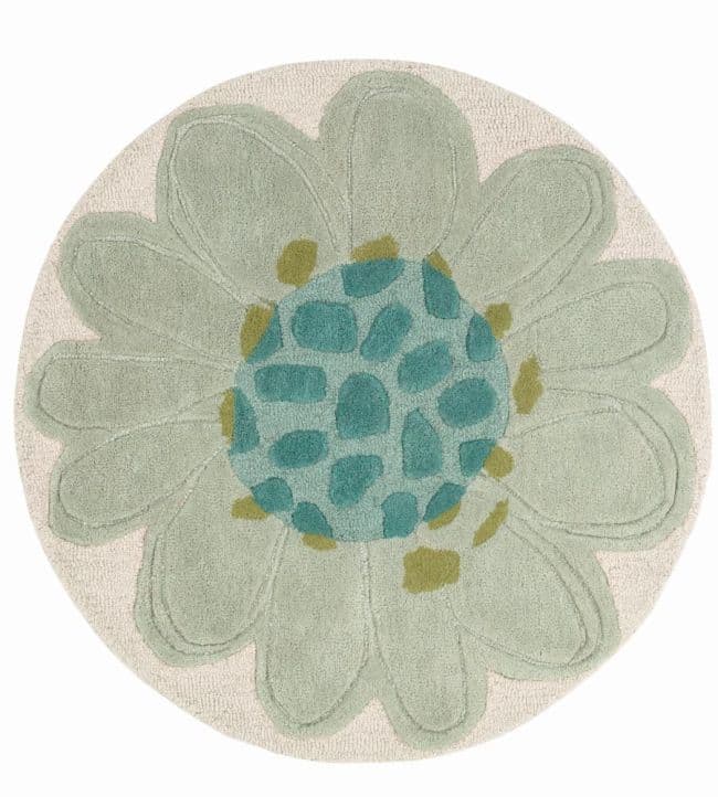 Nature Bloom Kids Handmade Rug For Playroom, Nursery