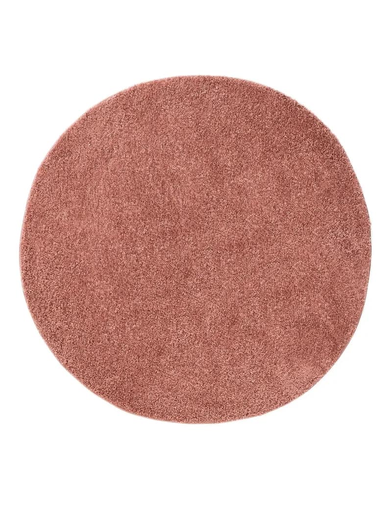 Rosette Solid Handmade Shag Rug