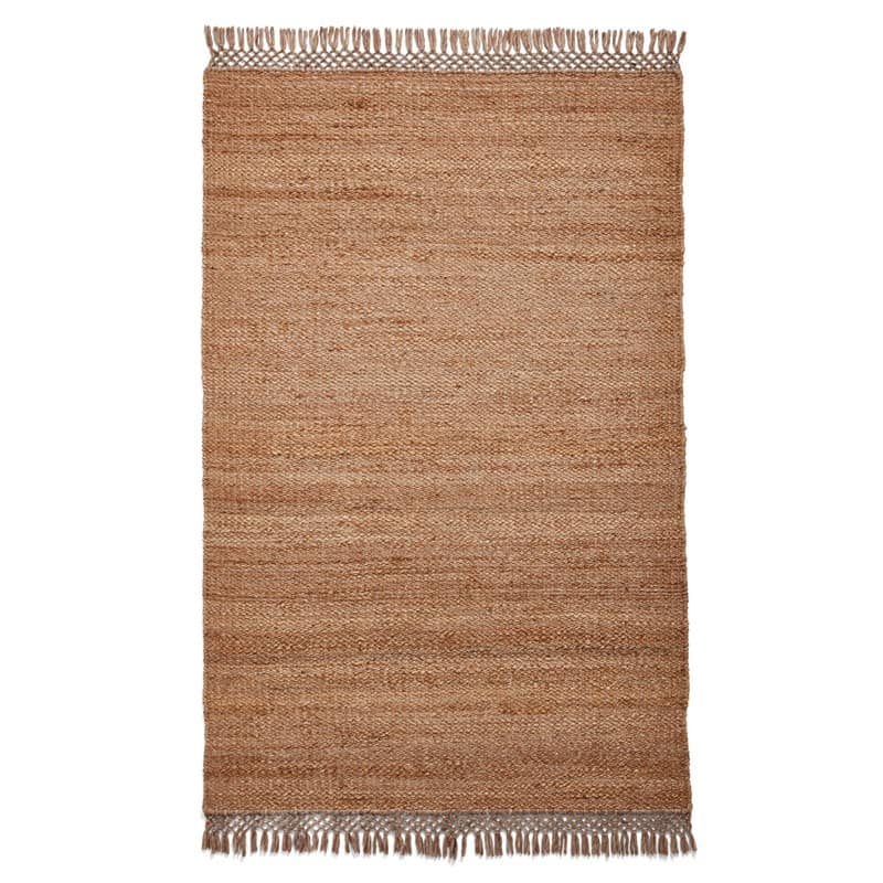 Natural Fringe Jute Rugs For Bedroom, Dining, Living Room