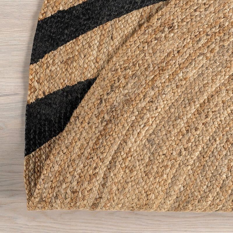 Handmade Cubbie Kids Jute Area Rug For Playroom, Nursery, Kids Room