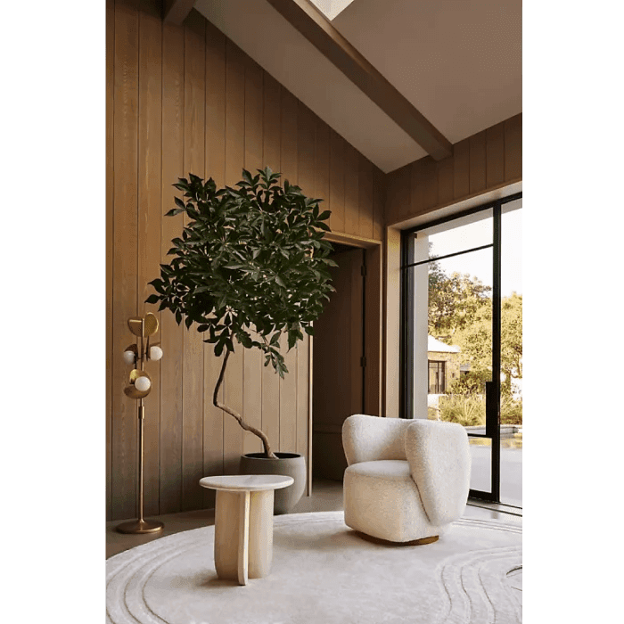 Coral Handmade Tufted Rug