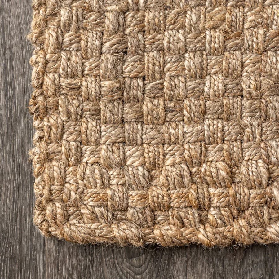 Eco Eden Jute Rugs for Living Room, Bedroom, Hallway and Office