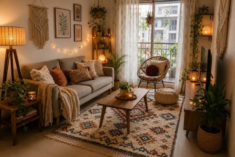 Best Carpets for Small Living Rooms in Indian Apartments