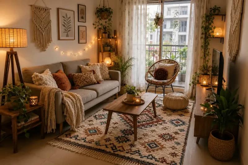 Best Carpets for Small Living Rooms in Indian Apartments