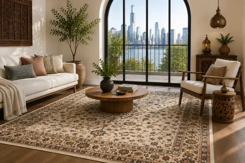 Buy Authentic Indian Rugs in Chicago Handmade Carpets Delivered to Illinois