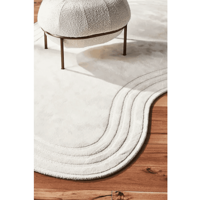 Coral Handmade Tufted Rug