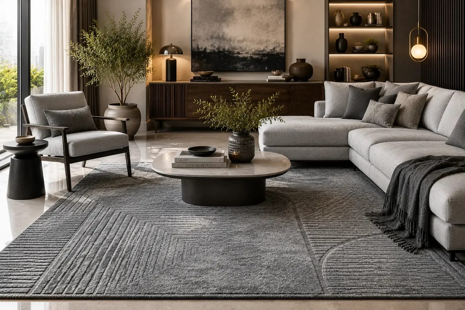 Grey Rugs India How to Style and Where to Buy the Best Grey Carpets