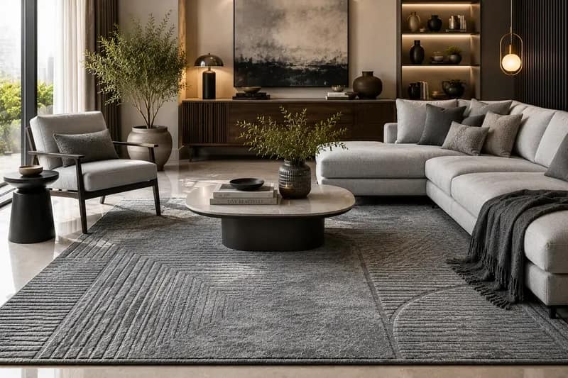 Grey Rugs India How to Style and Where to Buy the Best Grey Carpets