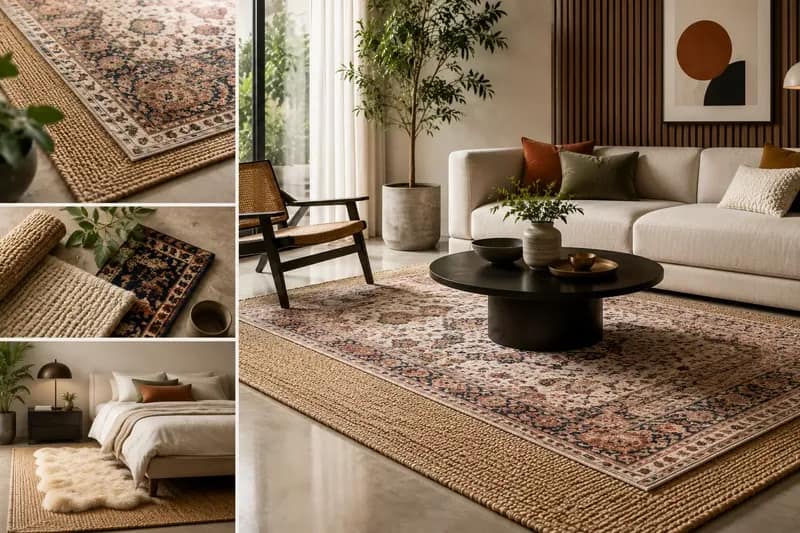 How to Layer Rugs in Indian Homes A Beginner's Styling Guide