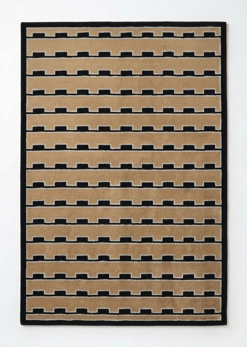 Modern Geomteric Tufted Living Room Rug
