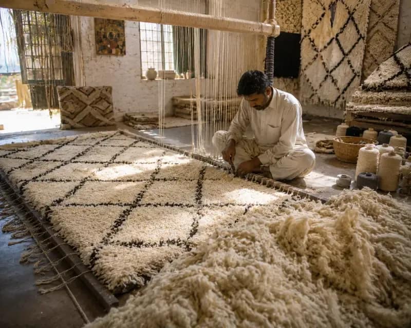 Shaggy Carpet Guide How to Choose, Style & Clean Your Shaggy Rug in India