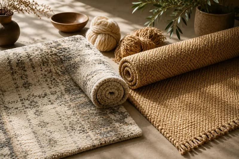 Wool vs Jute Carpet India Which Material is Better for Your Home